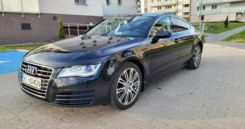 Audi A7 cena 62900 przebieg: 298000, rok produkcji 2011 z Kolno małe 232